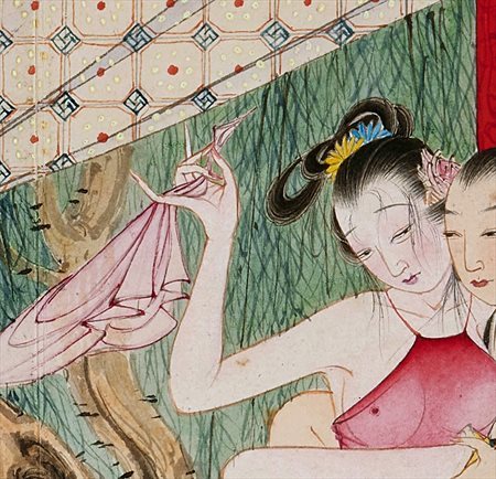 呈贡县-迫于无奈胡也佛画出《金瓶梅秘戏图》，却因此成名，其绘画价值不可估量